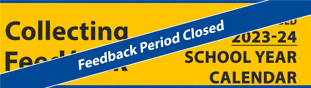 calendar feedback closed